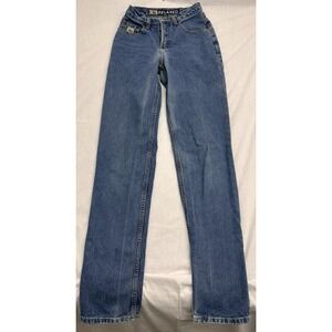 Cruel Girl Blue Jeans Size 3  Extra Long Relaxed Fit Vintage